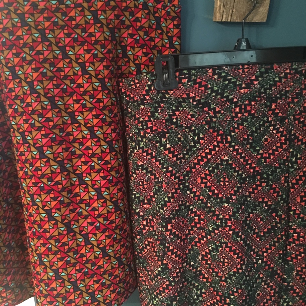 LuLaRoe Cassie Skirt. TWO for price of one.